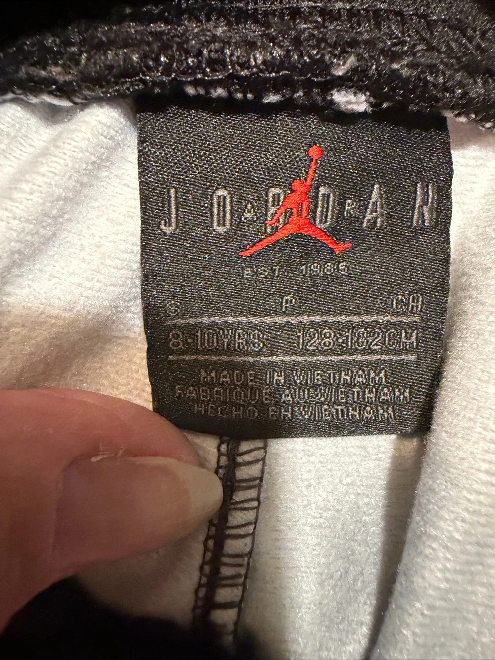 Jordan Heathered Gray & Black Track Jacket and Joggers